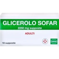 Glicerolo Sofar Adulti 2250 mg 18 Supposte - Soluzione Rettale