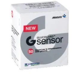 Glucocard G Sensor Strisce Reattive Glicemia 50 Pezzi
