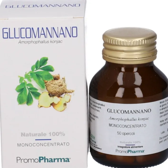 Glucomannano Promopharma 50 capsule - Integratore Alimentare