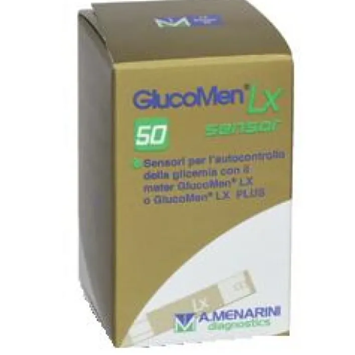 Glucomen LX Sensor Strisce Reattive Glicemia 50 Pezzi
