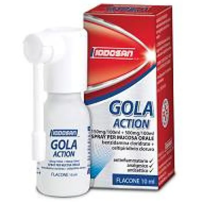 Gola Action 0,15% + 0,5% Spray per Mucosa Orale 20 ml