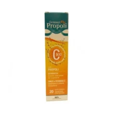 Golasept Flu Propoli 20 Compresse Effervescenti - Integratore Alimentare Vitamina C 500