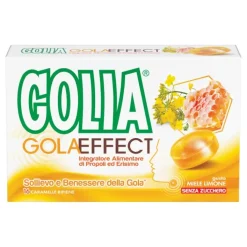Golia Gola Effect Miele Limone 16 caramelle - Integratore Benessere Gola
