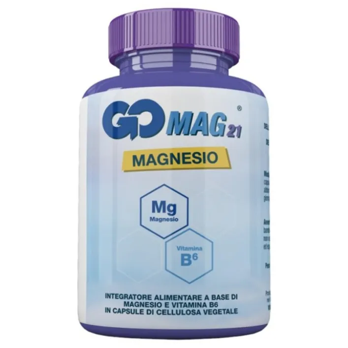 Gomag21 Magnesio 60 Capsule - Integratore Magnesio