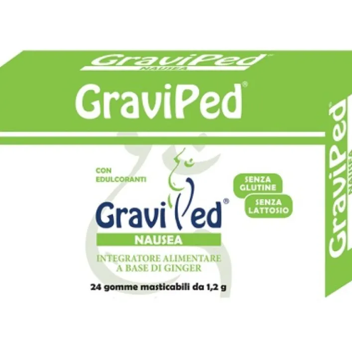 Graviped Nausea 24 Gomme Masticabili