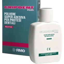 Gripdent Polvere Adesiva per Protesi Dentarie 40 grammi