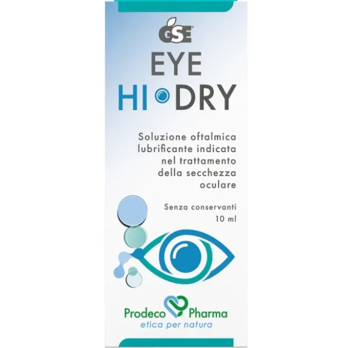 Gse Eye Hi-Dry Soluzione Oftalmica 10 ml