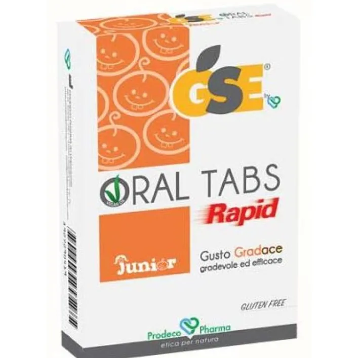 Gse Oral Tabs Rapid Junior 12 Compresse - Integratore Benessere Gola
