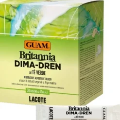 Guam Britannia Dima-Dren al Te' Verde 30 Bustine - Integratore Drenante