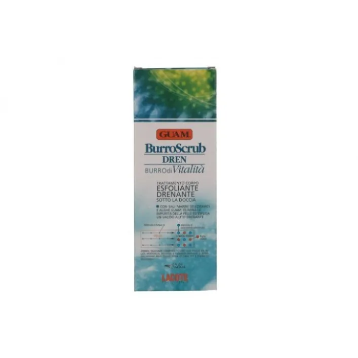 Guam BurroScrub Dren Trattamento Esfoliante 200 ml