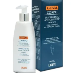 Guam Corpo Trattamento Anticellite Pelle Sensibile e Capillari Fragili 200 ml