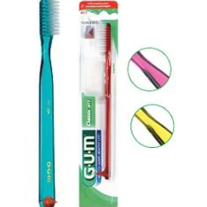 GUM Classic 411 Spazzolino Morbido Regular
