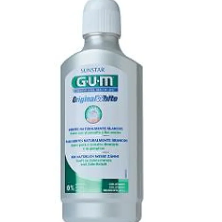 Gum Original White Collutorio Sbiancante Denti Bianchi 500 ml