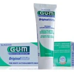 Gum Original White Dentifricio Sbiancante Denti Bianchi 75 ml