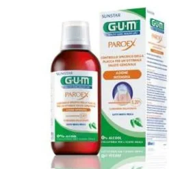 Gum Paroex 0,20 Collutorio Antiplacca per Gengive Delicate 300 ml