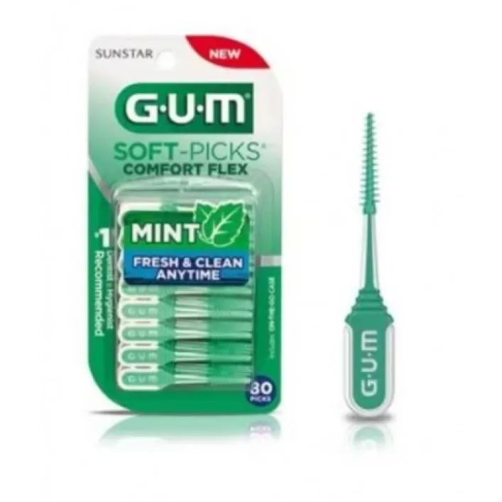 Gum Soft Pick Mint Scovolini Regular 80 pezzi