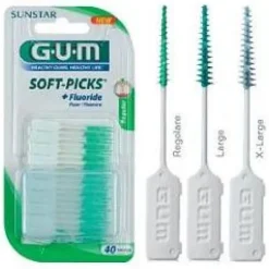 Gum Soft-Picks Scovolino Go mma Large 40 pezzi