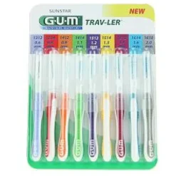 Gum Trav-Ler Kit Scovolini Misti 9 pezzi