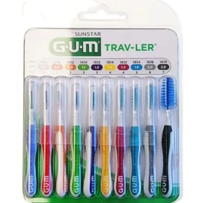 Gum Trav-Ler Scovolini Misti 10 pezzi