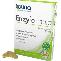 Guna Enzy Formula 20 Compresse - Integratore di Enzimi Digestivi