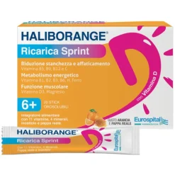 Haliborange Ricarica Sprint 20 Stick Pack - Integratore Tonico Energetico