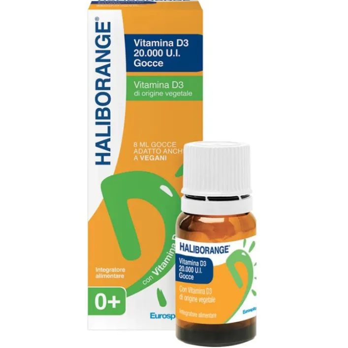 Haliborange 2000 UI Gocce 8 ml - Integratore Vitamina D