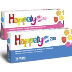 Happety Piu' 50 7 Flaconcini - Integratore Alimentare