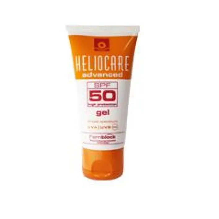 Heliocare Advanced Gel Solare SPF 50+ Protezione Alta Viso e Corpo 50 ml