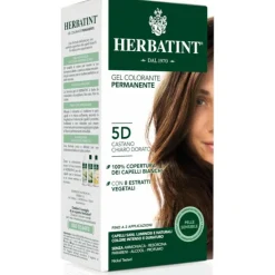 Herbatint Tintura per Capelli Gel Permanente 5D Castano Chiaro Dorato 150 ml