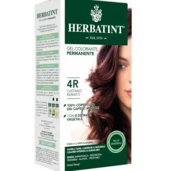 Herbatint Tintura per Capelli Gel Permanente 4R Castano Ramato 150 ml