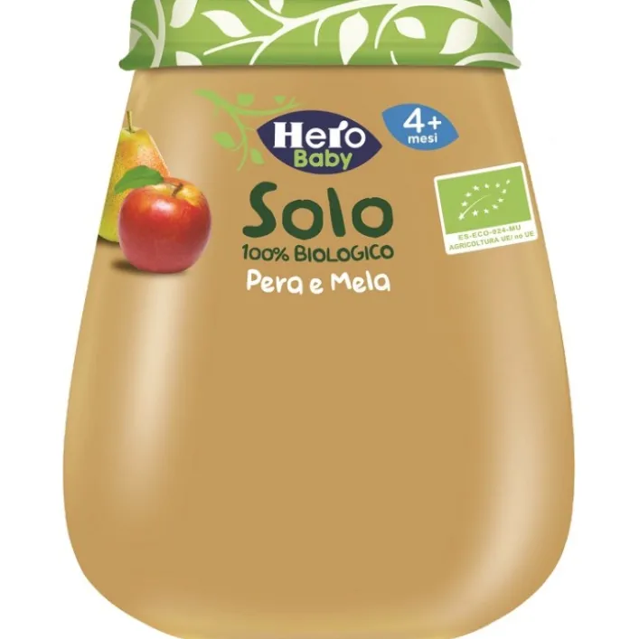 Hero Omogeneizzato Mela Pera Bio 120 grammi