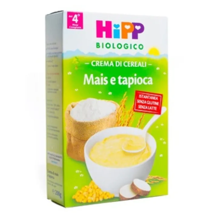 Hipp Bio Crema di Mais e Tapioca Istantanea 200 grammi