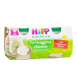 Hipp Bio Omogeneizzato Formaggino Classico 2 x 80 grammi