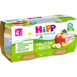 Hipp Bio Omogeneizzato Frutta Mista 2 x 80 grammi