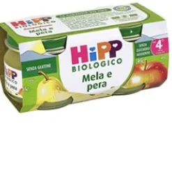 Hipp Bio Omogeneizzato Mela e Pera 2 x 80 grammi
