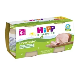 Hipp Bio Omogeneizzato Prosciutto Cotto 2 x 80 grammi