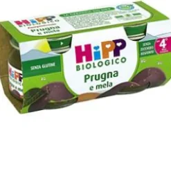 Hipp Bio Omogeneizzato Prugna e Mela 2 x 80 grammi