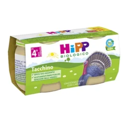 Hipp Bio Omogeneizzato Tacchino 2 x 80 grammi