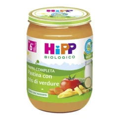Hipp Bio Pappa Pronta Pastina con Tris di Verdure 190 grammi