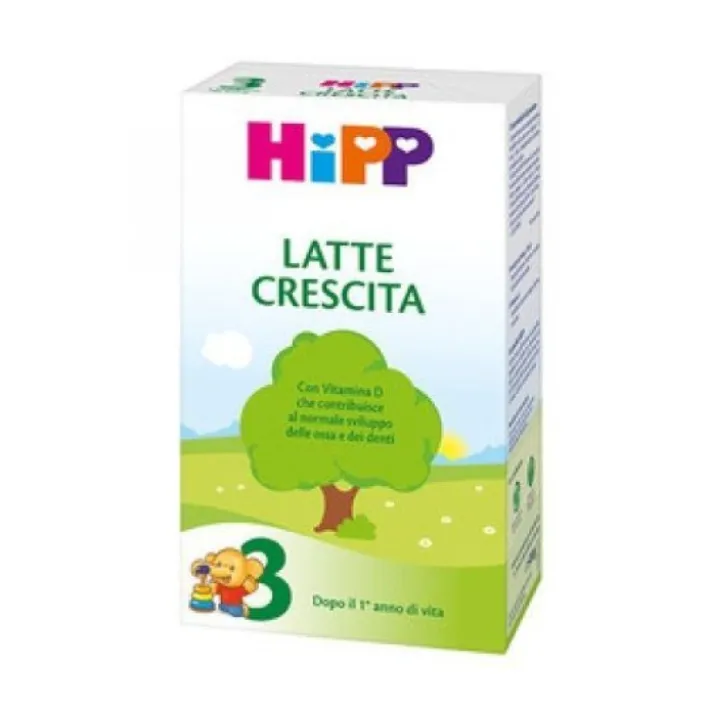 Hipp 3 Latte Crescita Polvere 500 grammi