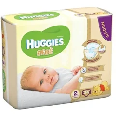 Huggies Bebe' Base Pannolini Taglia 2(3-6Kg) 24 pezzi