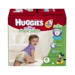 Huggies Diaper Pant Base Pannolini Mutandina Taglia 4 (9-14Kg) 15 pezzi