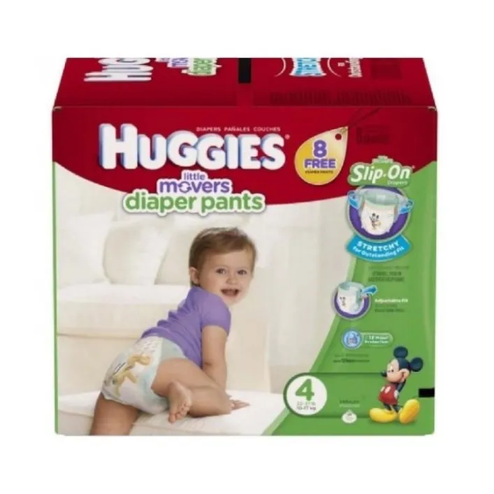 Huggies Diaper Pant Base Pannolini Mutandina Taglia 4 (9-14Kg) 15 pezzi