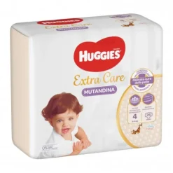 Huggies Extra Care Pannolini Mutandina Taglia 4 (9/14Kg) 26 pezzi