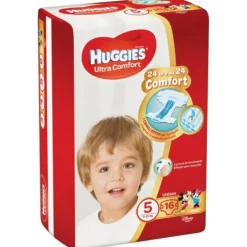 Huggies Ultra Comfort Base Pannolini Taglia 5 (11-25Kg) 16 pezzi
