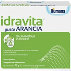 Humana Idravita Arancia 12 Bustine - Integratore Alimentare
