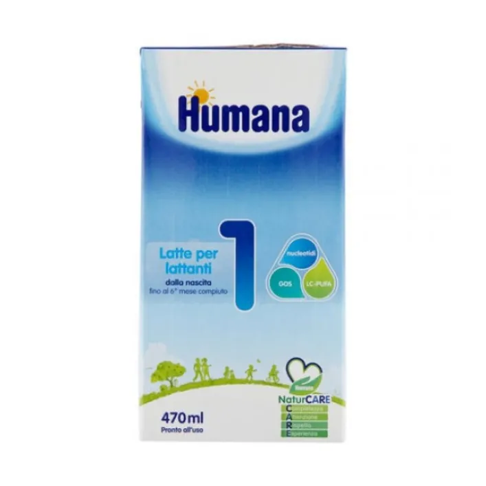 Humana 1 Latte Liquido 470 ml