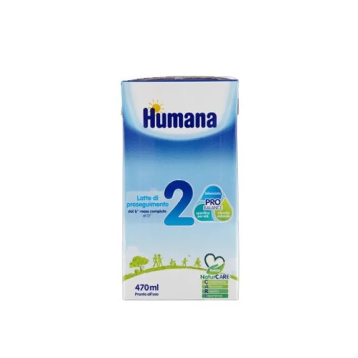 Humana 2 Latte Liquido 470 ml