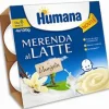 Humana Merenda al Latte Gusto Vaniglia 4 x 100 ml