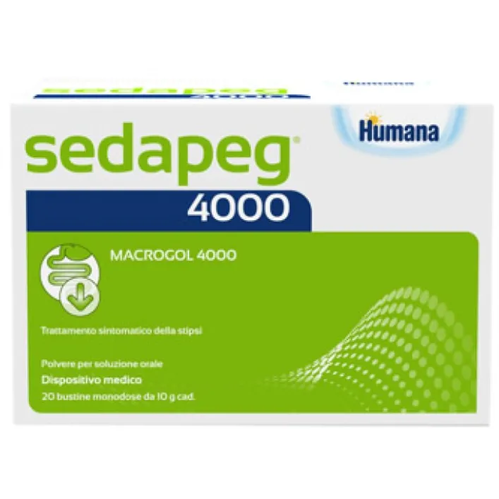 Humana Sedapeg 4000 Integratore Alimentare 20 Buste 10 grammi